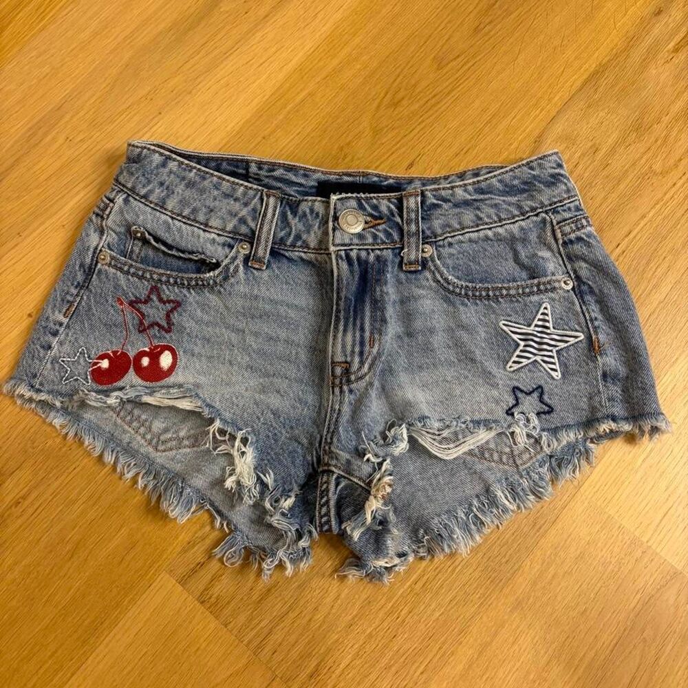 Aeropostale Women's Blue Shorts